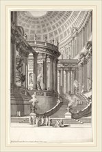 Giovanni Battista Piranesi (Italian, 1720-1778), Tempio antico, published 1748-1749, etching,