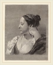 Marco Alvise Pitteri after Giovanni Battista Piazzetta (Italian, 1702-1786), Young Woman in