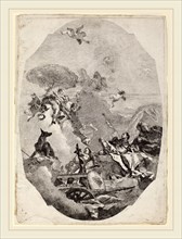 Lorenzo Baldissera Tiepolo after Giovanni Battista Tiepolo (Italian, 1736-1776), The Triumph of