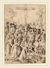Master I.A.M. of Zwolle (Dutch, active c. 1470-1490), The Mount of Calvary, c. 1480, engraving