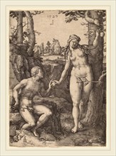 Lucas van Leyden (Netherlandish, 1489-1494-1533), The Fall of Man, 1529, engraving