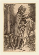 Lucas van Leyden (Netherlandish, 1489-1494-1533), Saint Anthony, c. 1521, engraving