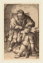 Lucas van Leyden (Netherlandish, 1489-1494-1533), The Surgeon, 1524, engraving