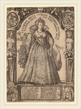 Conrad Goltzius (Dutch, active 1587-active c. 1597), Pride, engraving
