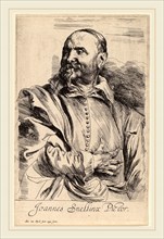 Sir Anthony van Dyck (Flemish, 1599-1641), Jan Snellinx, probably 1626-1641, etching