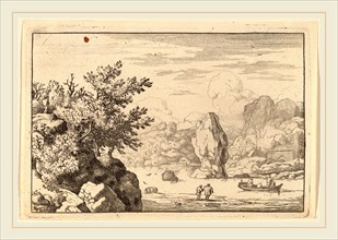 Allart van Everdingen (Dutch, 1621-1675), Rock in the Middle of a River, probably c. 1645-1656,