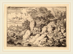 Allart van Everdingen (Dutch, 1621-1675), Two Horsemen on a Rocky Path, probably c. 1645-1656,