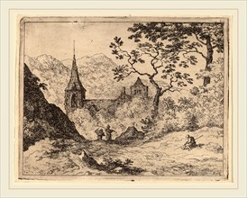 Allart van Everdingen (Dutch, 1621-1675), The Steeple, probably c. 1645-1656, etching