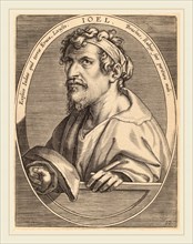 Theodor Galle after Jan van der Straet (Flemish, c. 1571-1633), Joel, published 1613, engraving on