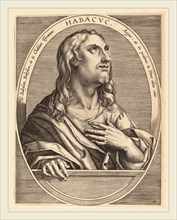 Theodor Galle after Jan van der Straet (Flemish, c. 1571-1633), Habachuch, published 1613,