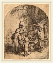 Adriaen van Ostade (Dutch, 1610-1685), Quacksalver, 1648, etching