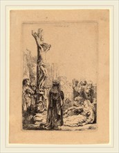 Rembrandt van Rijn (Dutch, 1606-1669), The Crucifixion: Small Plate, c. 1635, etching