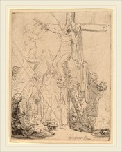 Rembrandt van Rijn (Dutch, 1606-1669), The Descent from the Cross: a Sketch, 1642, etching and