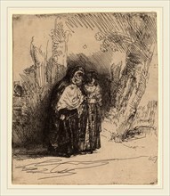 Rembrandt van Rijn (Dutch, 1606-1669), The Spanish Gypsy "Preciosa", c. 1642, etching
