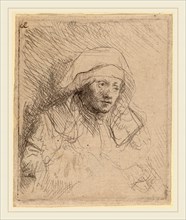 Rembrandt van Rijn (Dutch, 1606-1669), Sick Woman with a Large White Headdress (Saskia), c.