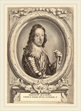 Adriaen Haelwegh (Dutch, 1637-after 1696), Cosimo II, Grand Duke of Tuscany, before 1691, engraving