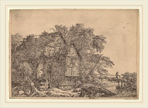 Jacob van Ruisdael (Dutch, c. 1628-1629-1682), The Little Bridge, etching