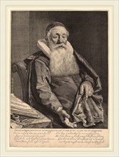 Cornelis Visscher (Dutch, 1629-1662), Gellius de Bouma, engraving and etching