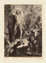 Schelte Adams Bolswert after Sir Peter Paul Rubens (Flemish, 1586-1659), The Resurrection,