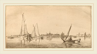 Cornelis Ploos van Amstel and Bernhard Schreuder after Pieter Coopse (Dutch, 1726-1798), River with