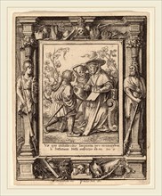 Wenceslaus Hollar after Hans Holbein the Younger after Abraham van Diepenbeeck (Bohemian,