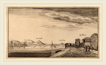 after Wenceslaus Hollar, View of Lewenberg, etching