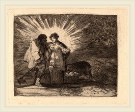 Francisco de Goya, Esto es lo verdadero (This Is the Truth), Spanish, 1746-1828, 1810-1820,