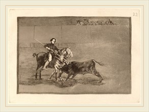 Francisco de Goya, Valor varonil de la celebre Pajuelera en la de Zaragoza (Manly Courage of the