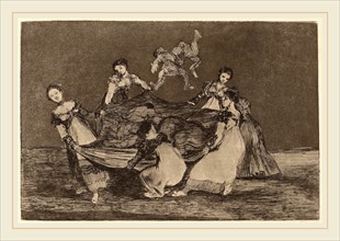 Francisco de Goya, Disparate femenino (Feminine Folly), Spanish, 1746-1828, in or after 1816,