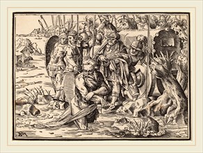Christoph Murer, The Martyrdom of Saint James (?), Swiss, 1558-1614, published 1630, woodcut on
