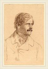 Horatio Greenough, The Artist's Brother-Richard Greenough (?), American, 1805-1852, c. 1850, pen
