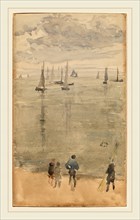 James McNeill Whistler, Violet [Note?]The Return of the Fishing Boats, American, 1834-1903, c.