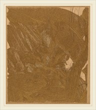 Charles Sprague Pearce, Study for a Border Design, American, 1851-1914, 1890-1897, graphite and