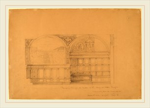 John Russell Pope, Perugino's Udienza del Cambio  in the Collegio del Cambio, Perugio, American,