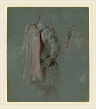John Vanderlyn, The Cape of Pinzon, American, 1775-1852, c. 1838, brown and black chalk heightened