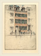Charles Frederick William Mielatz, Ericsson's House, Beach Street, American, 1864-1919, 1908, color