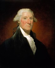 Gilbert Stuart, George Washington (Vaughan portrait), American, 1755-1828, 1795, oil on canvas