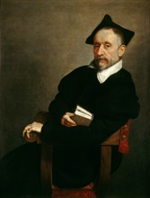 Giovanni Battista Moroni (Italian, c. 1525-1578), "Titian's Schoolmaster", c. 1575, oil on canvas