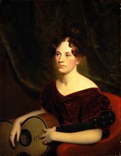 Charles Cromwell Ingham (American, 1796-1863), Cora Livingston, c. 1833, oil on canvas