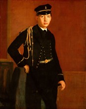Degas, Achille de Gas in the Uniform of a Cadet