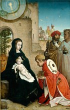 Juan de Flandes (Hispano-Flemish, active 1496-1519), The Adoration of the Magi, c. 1508-1519, oil
