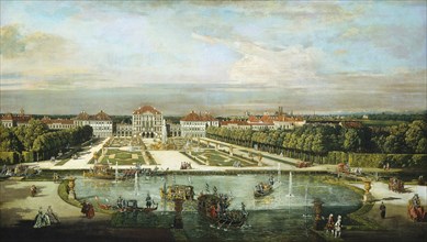 Bernardo Bellotto and Workshop, Nymphenburg Palace, Munich, c. 1761, oil on canvas
