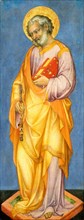 Michele Giambono, Saint Peter, Italian, active 1420-1462, c. 1445-1450, tempera (?) on panel
