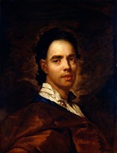 Giuseppe Ghislandi, called Fra Vittore or Fra Galgario, Portrait of a Young Man, Italian,