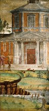 Bernardino Luini, Cephalus and Pan at the Temple of Diana, Italian, c. 1480-1532, c. 1520-1522,