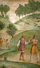 Bernardino Luini, The Misfortunes of Cephalus, Italian, c. 1480-1532, c. 1520-1522, fresco