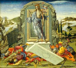 Benvenuto di Giovanni, The Resurrection, Italian, 1436-before 1517, probably 1491, tempera on panel