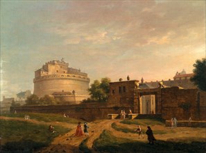 Castel Sant'Angelo, Rome Signed and dated, lower left: "J Richards RA | 1776", John Inigo Richards,