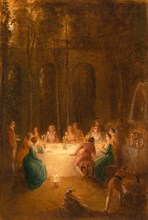 The Supper by the Fountain, Thomas Stothard, 1755-1834, British