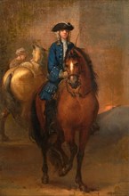 A Young Gentleman Riding a Schooled Horse, John Vanderbank, 1694-1739, British
